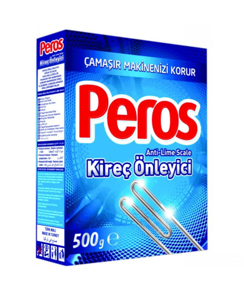Detergent anticalcar pentru masina de spalat rufe, 500 grame PEROS